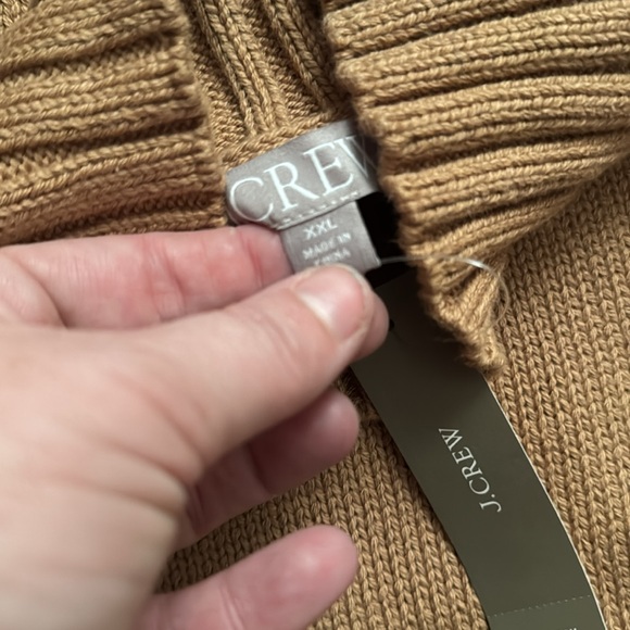 J. Crew NWT❗️Cotton Turtleneck Mockneck Sweater - Picture 4 of 11